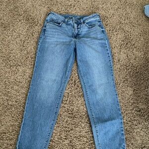 Old Navy OG Straight Ankle Jeans Blue Women's Jeans